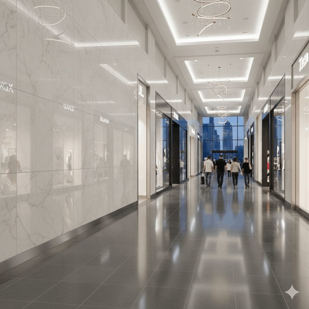 Metal Skirting Dubai Shopping Mall