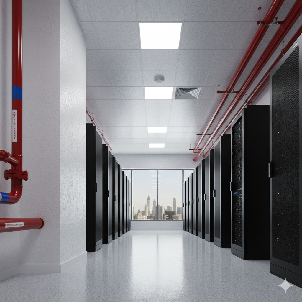 Fire-Resistant Coating Dubai Data Center