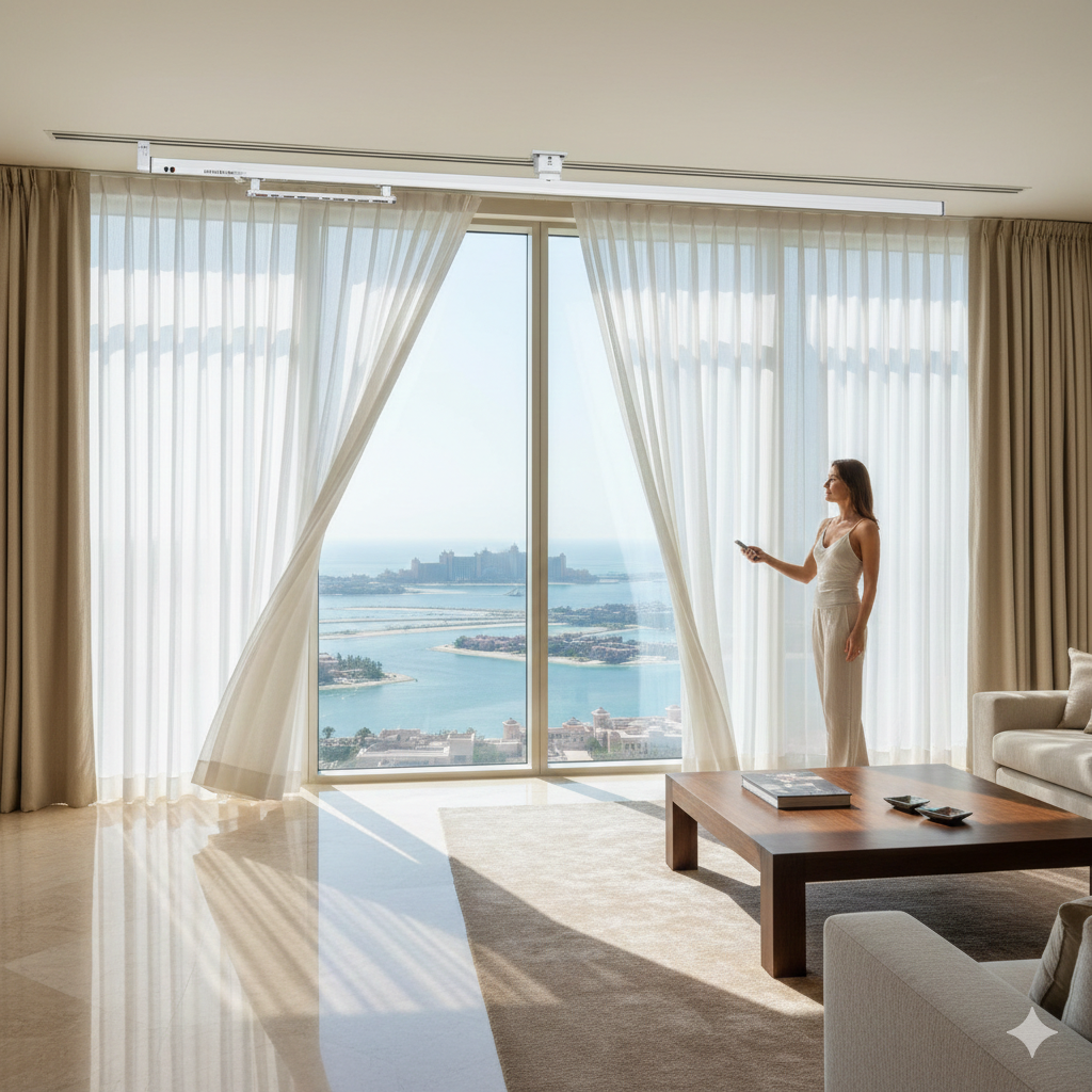 Motorized Track System Palm Jumeirah Luxury Residence