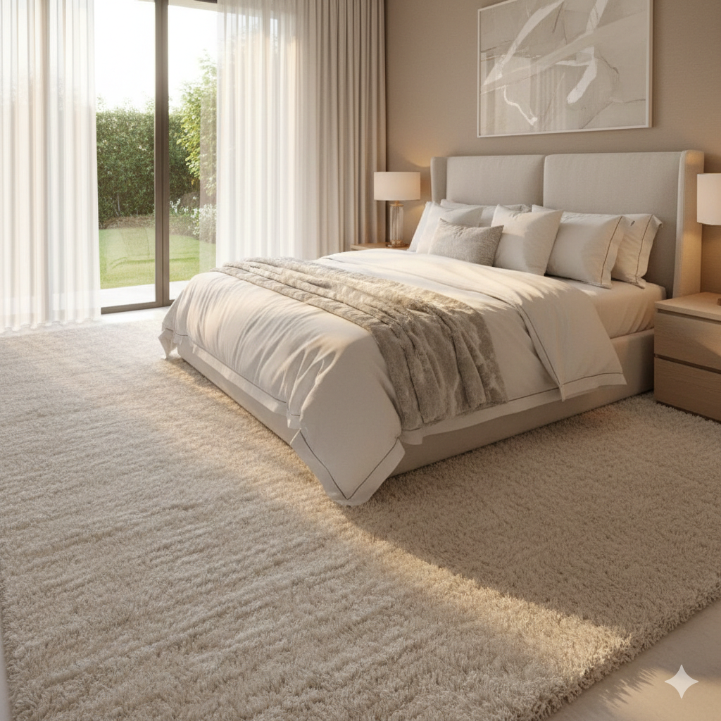 Plush Bedroom Carpet Jumeirah Villa