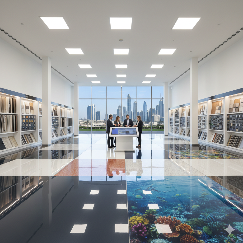 Epoxy Floor Coating Application