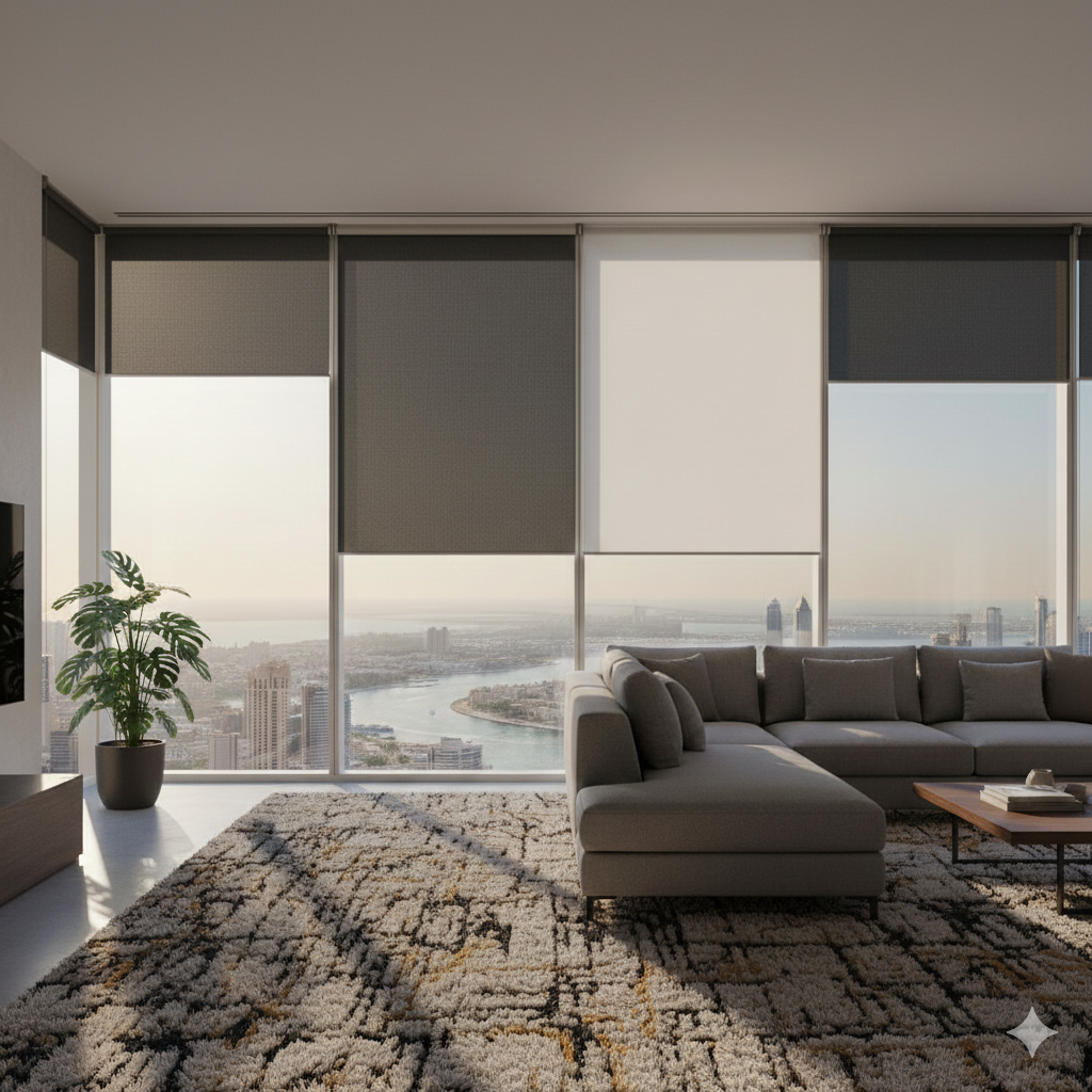 Luxury Wool Carpet Dubai Marina Penthouse