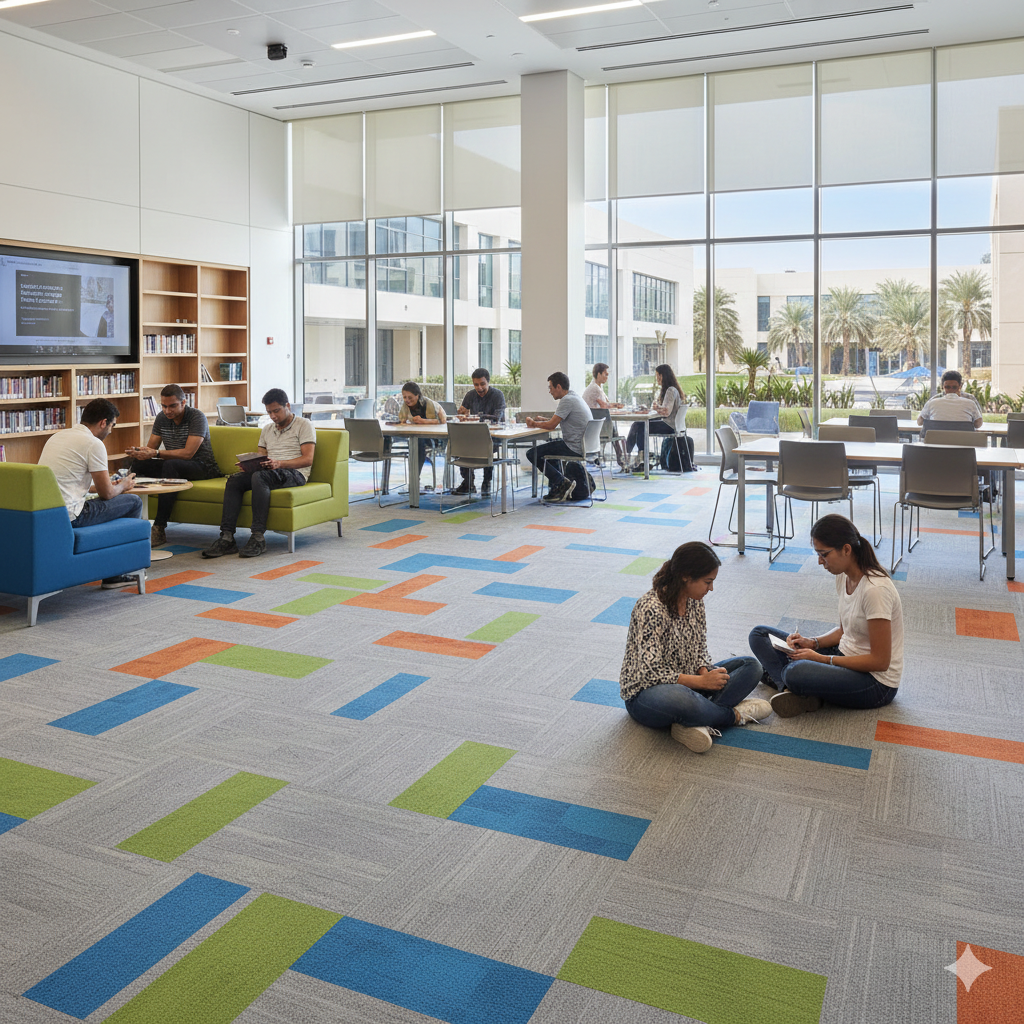 Educational Carpet Dubai University Campus