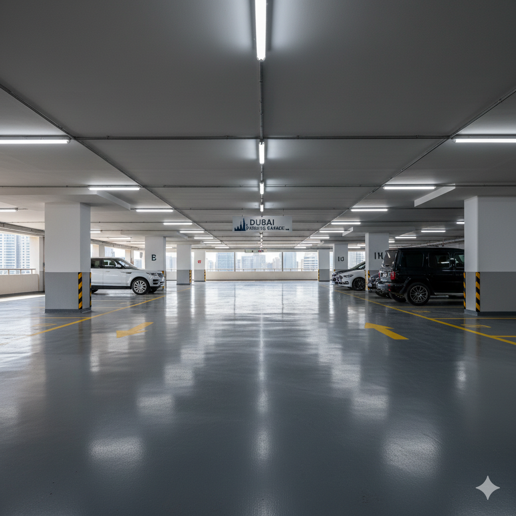 Waterproof Coating Dubai Parking Garage