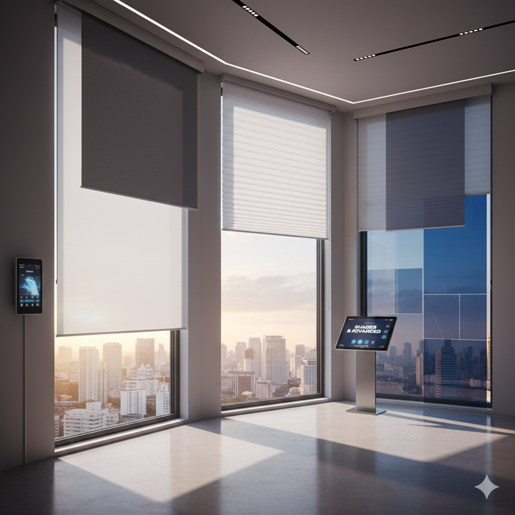 Advanced Motorized Shades Installation Dubai