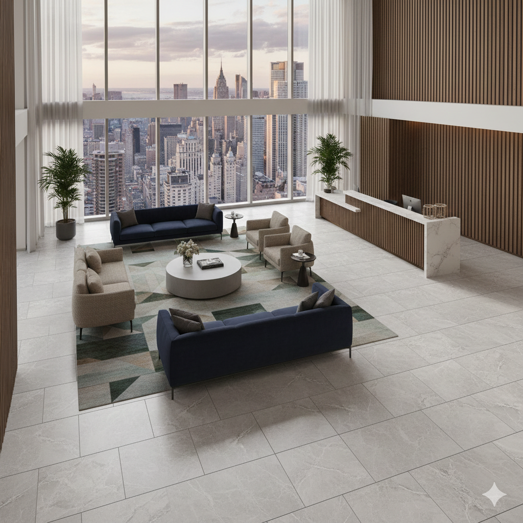 Commercial LVT Flooring Dubai Marina Office Tower