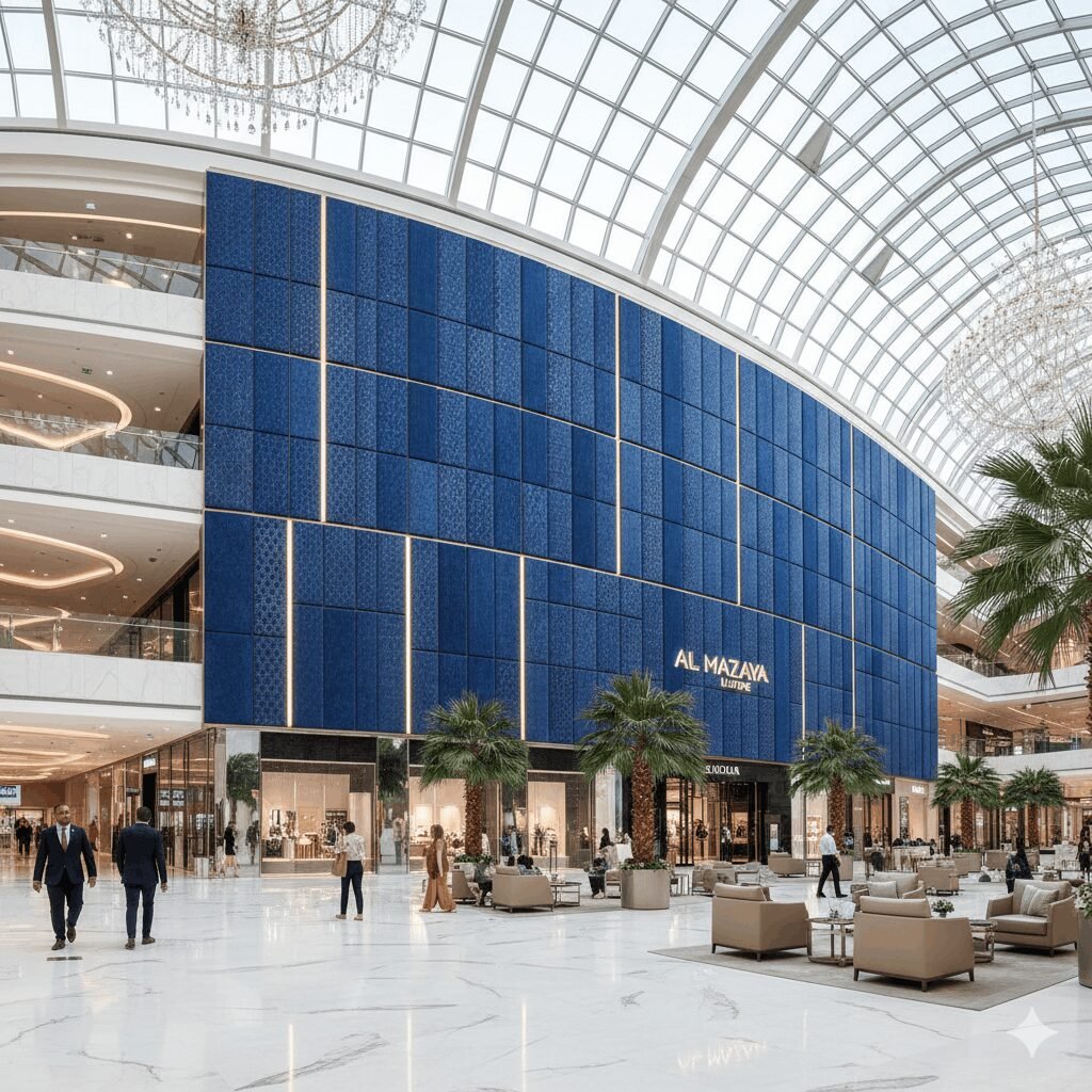 Fabric Wall Panels Dubai Shopping Mall