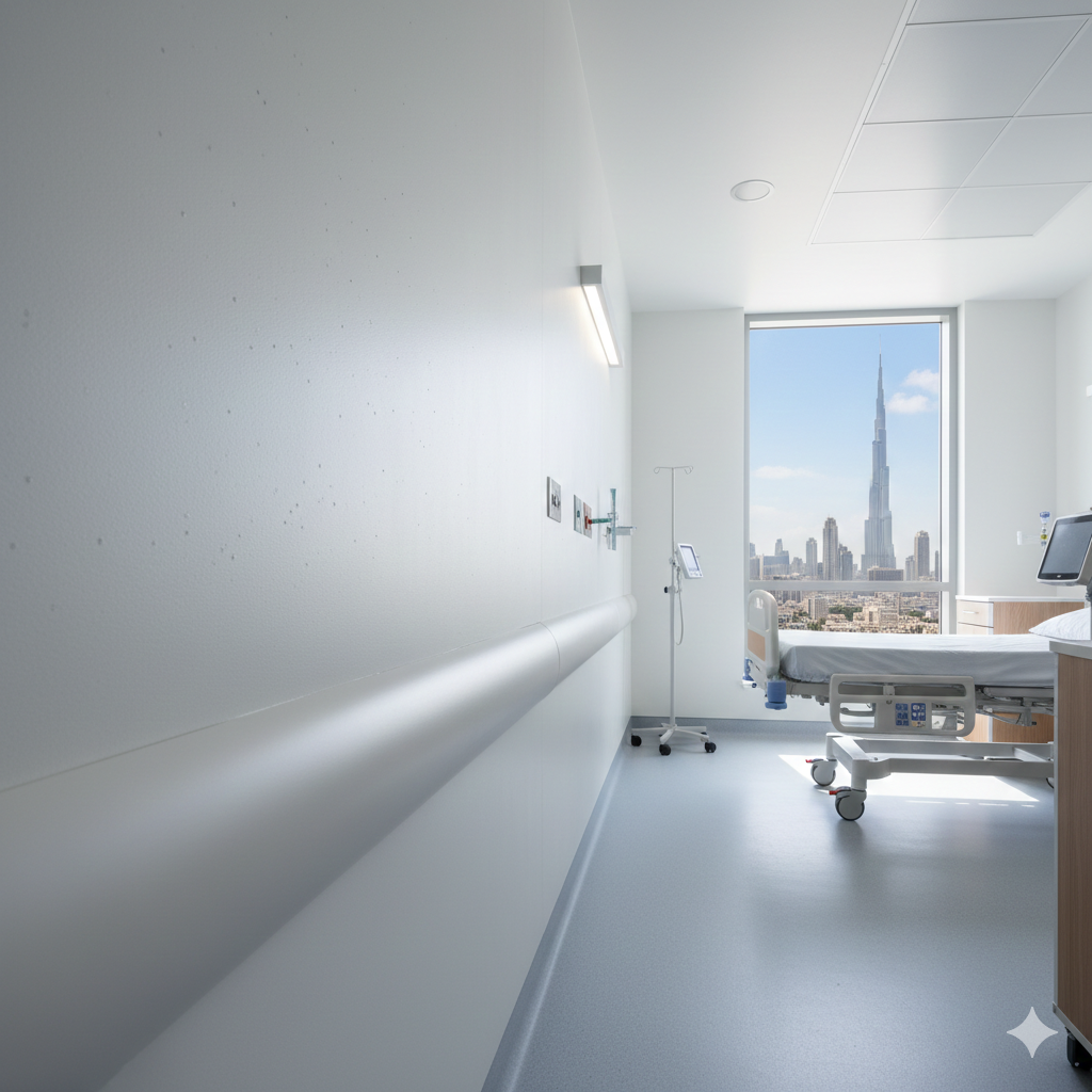 Anti-Microbial Coating Dubai Hospital