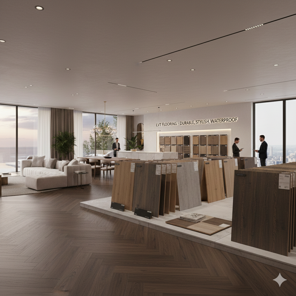 LVT Flooring Showroom Dubai Design District