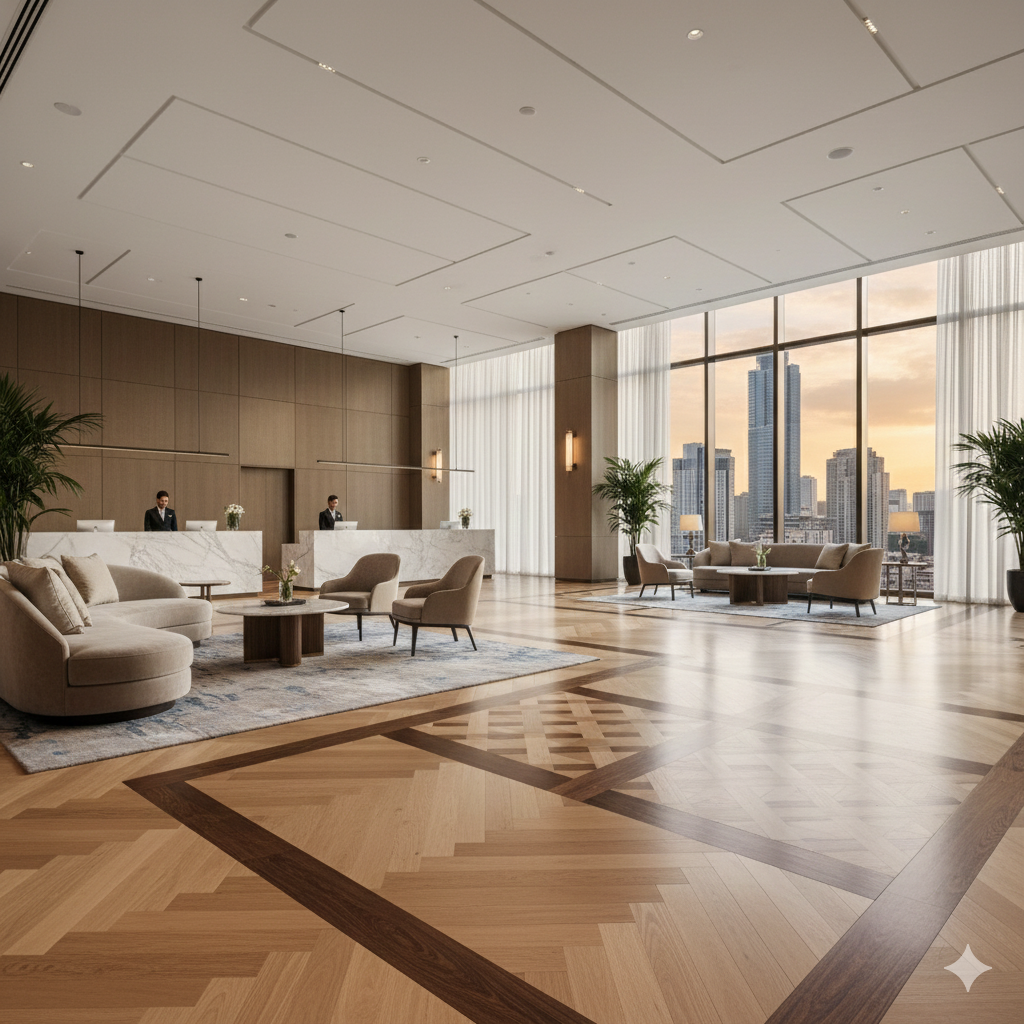 Hotel Wood Flooring Project Jumeirah Beach Residence
