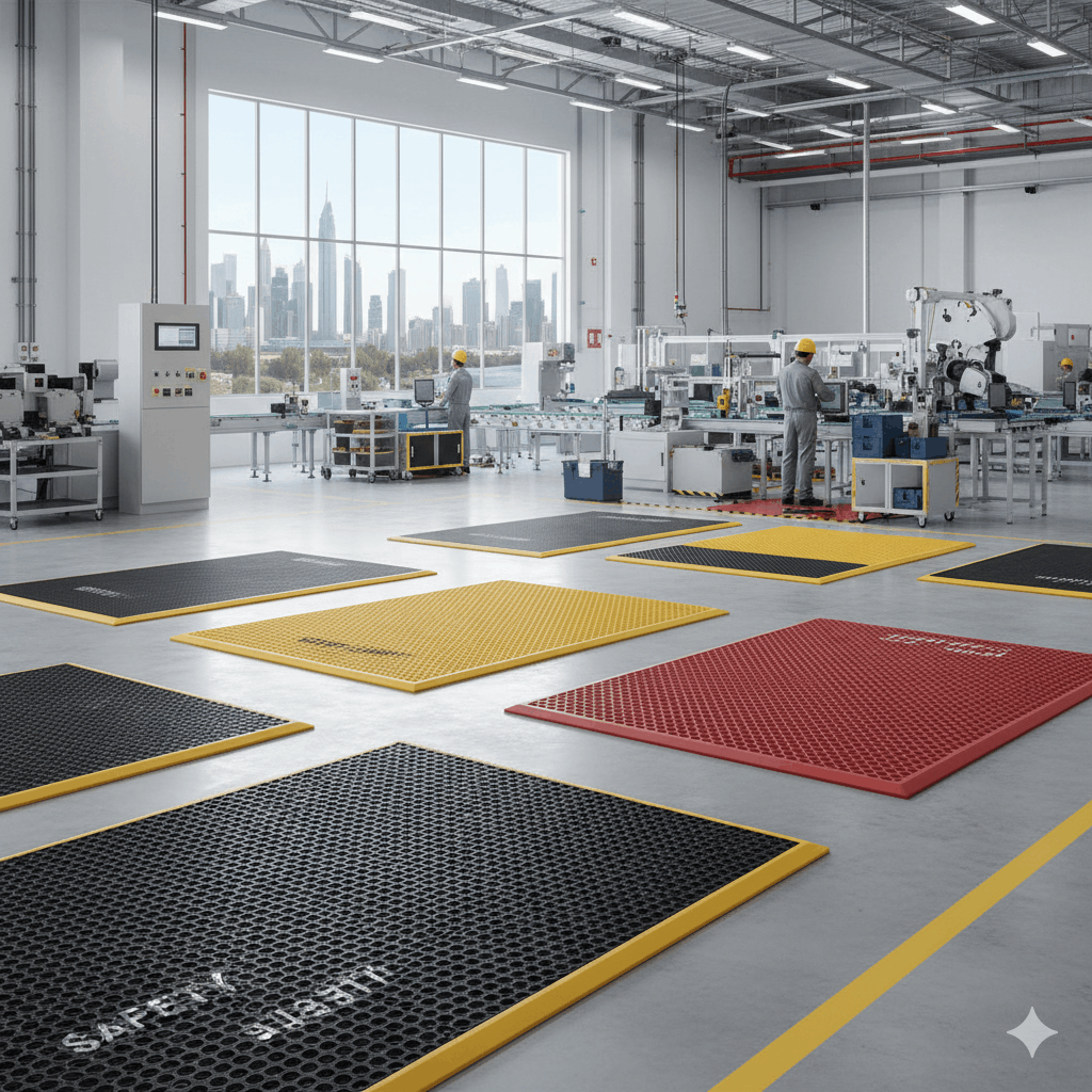Safety Mats Dubai Industrial Facility