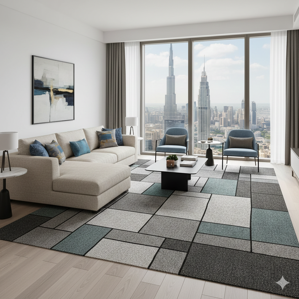 Nylon Carpet Downtown Dubai Apartment
