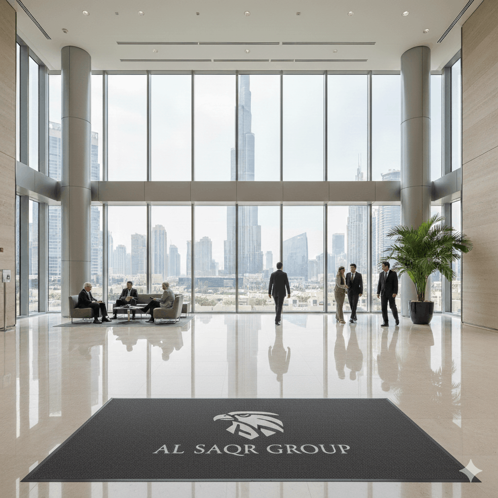 Logo Mats Dubai Corporate Lobby