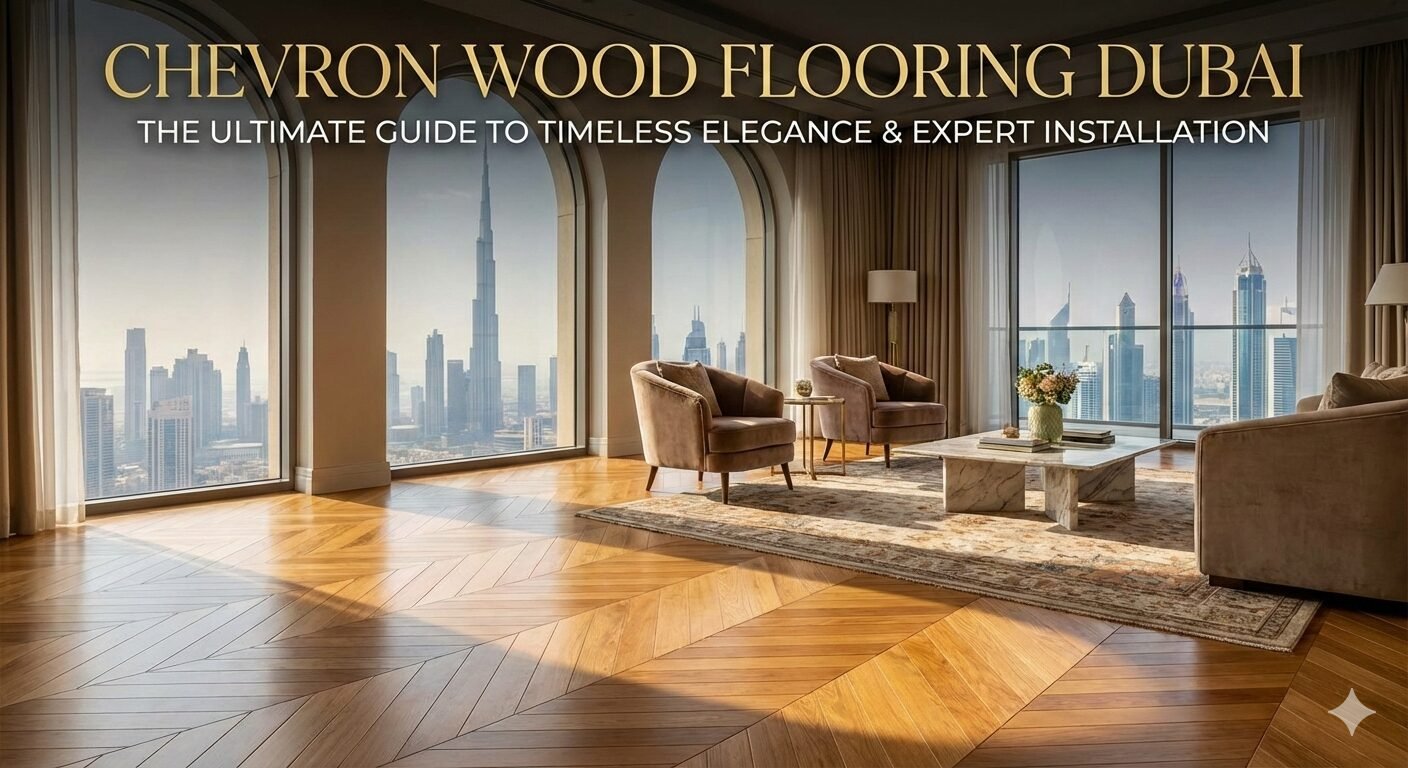 chevron wood flooring dubai
