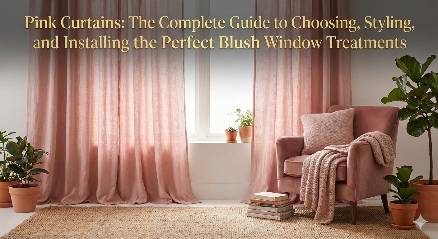 Pink Curtains