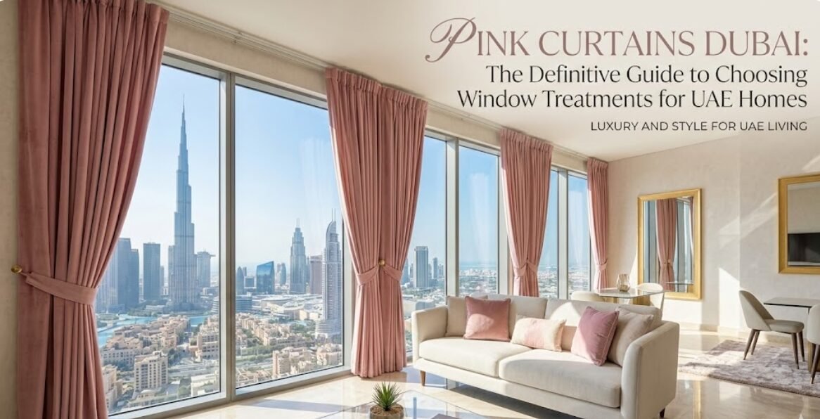 Pink Curtains Dubai